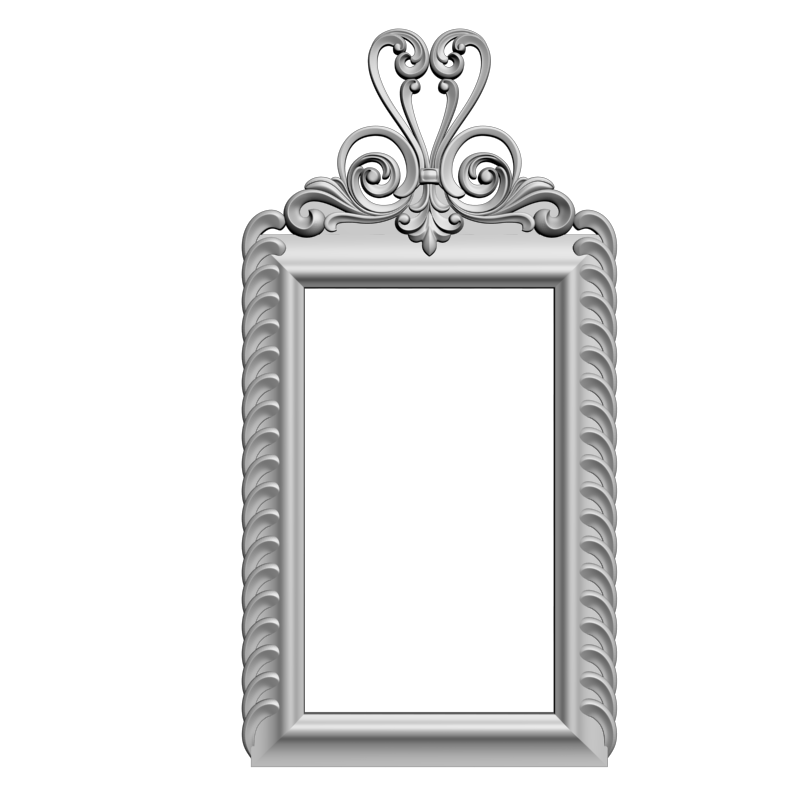 картинка Рама под зеркало D14-409 3D-STL.COM