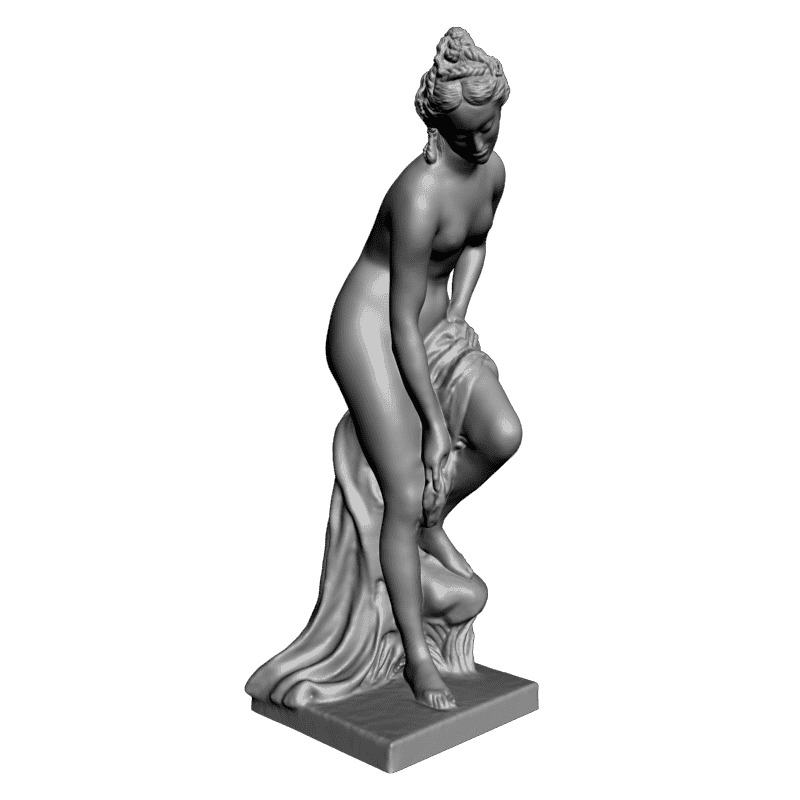 картинка Голая девушка L3-207 3D-STL.COM