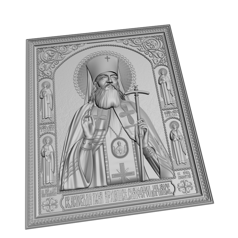 картинка Патриарх Св. исп. Арх. Симферопольский и Крымский V3-343 3D-STL.COM
