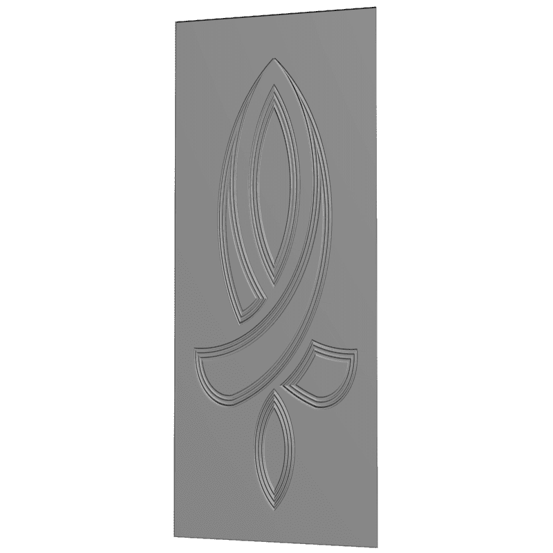 картинка Двери резные H3-077 3D-STL.COM