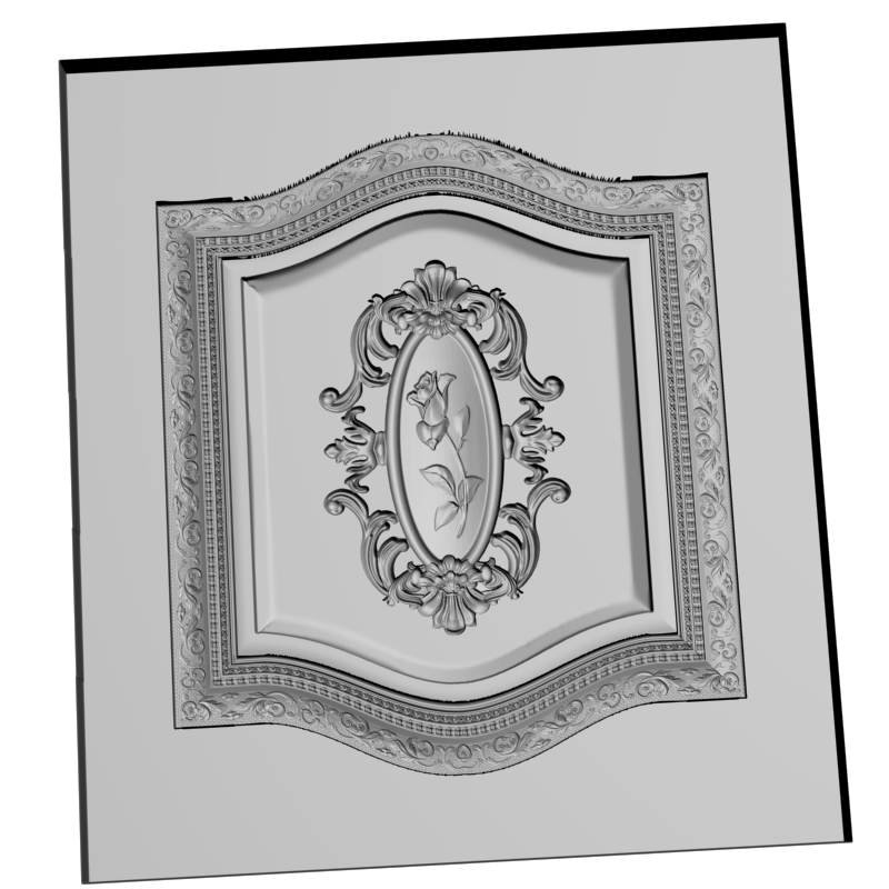 картинка Фасад мебельный M10-027 3D-STL.COM
