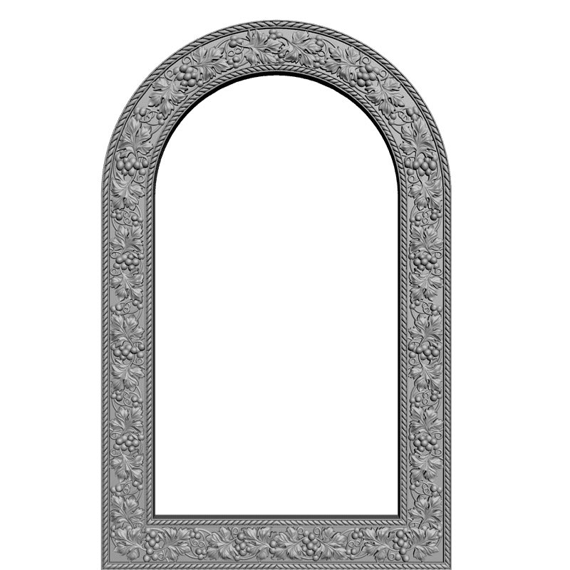 картинка Рама резная под икону D14-038 3D-STL.COM