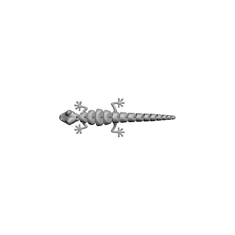 картинка Ящерица P4-604 3D-STL.COM