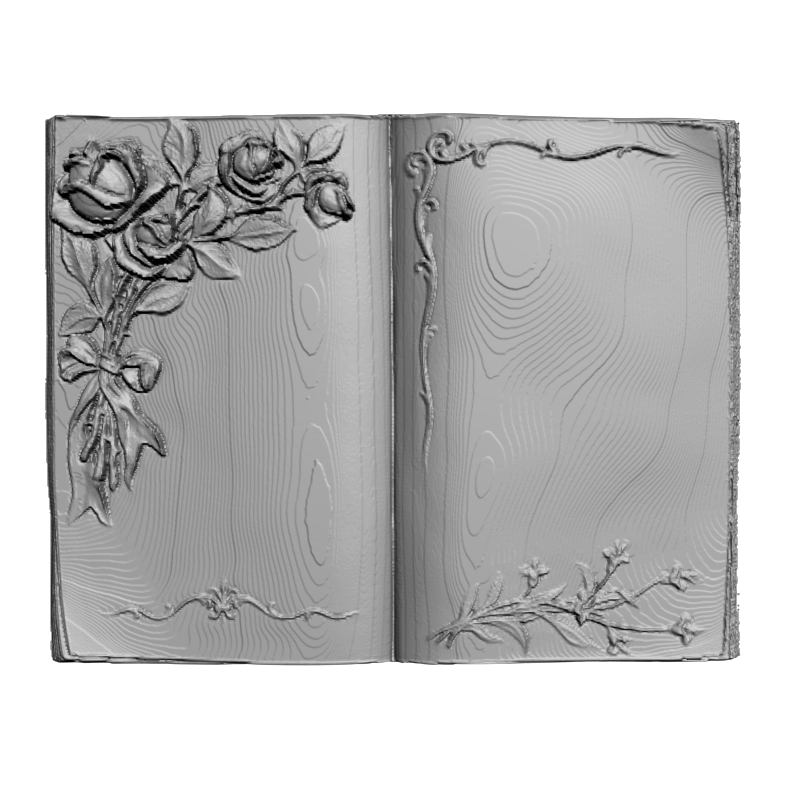 картинка Книга P4-551 3D-STL.COM