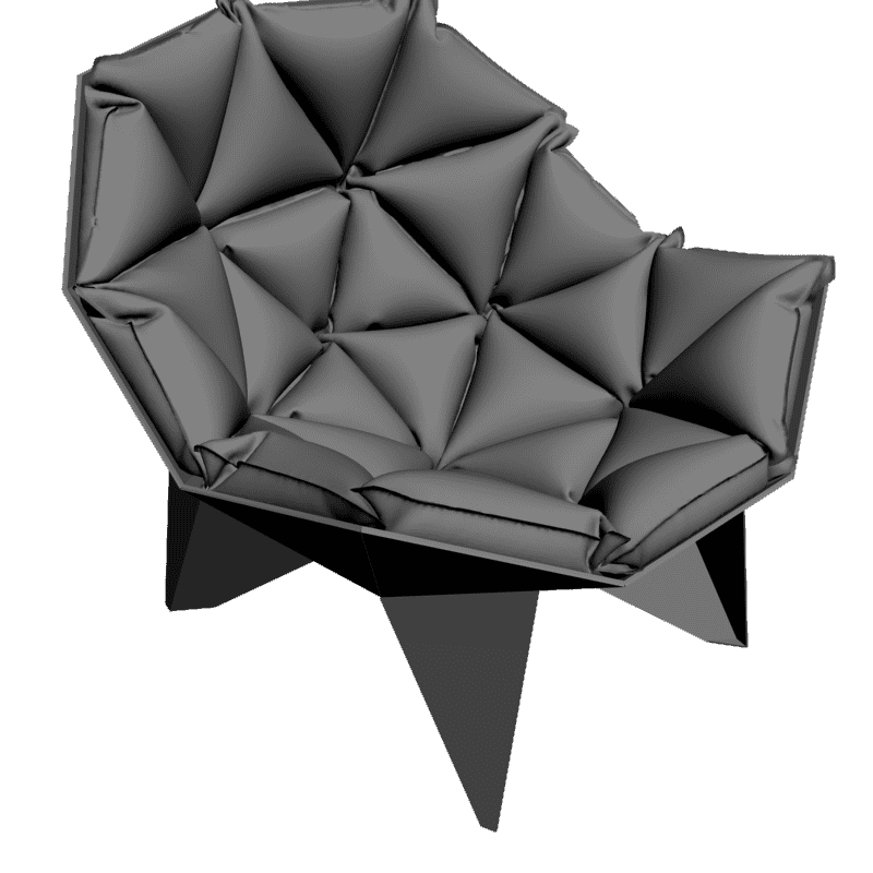 картинка Кресло M3-037 3D-STL.COM