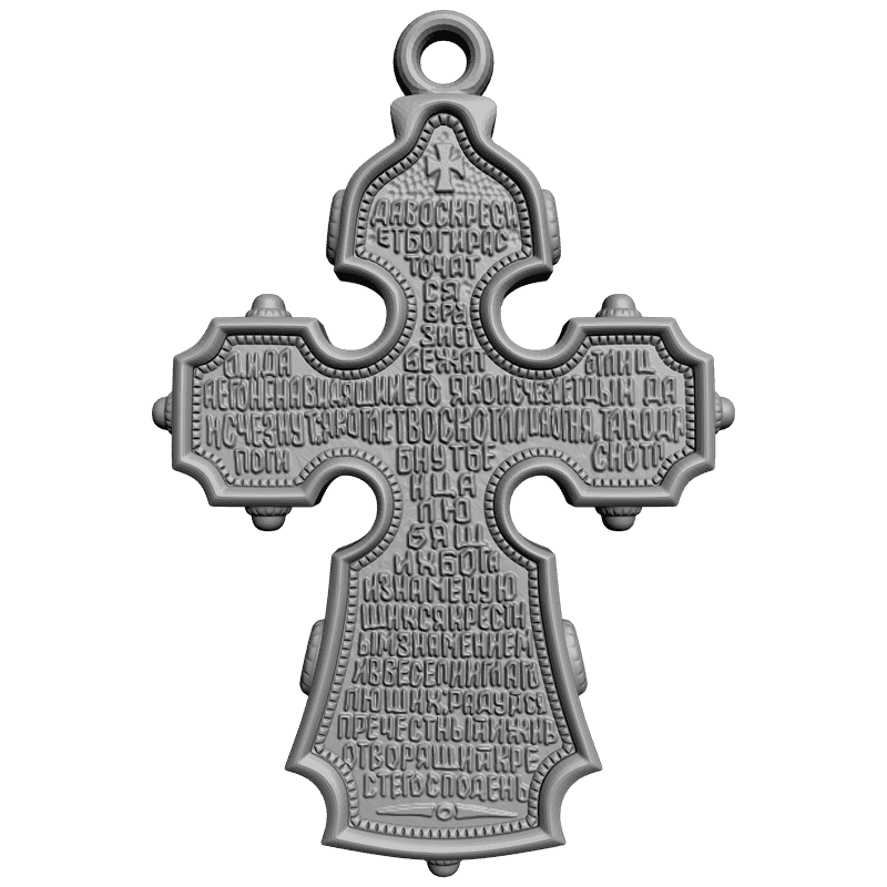 картинка Крестик RY4-034 3D-STL.COM
