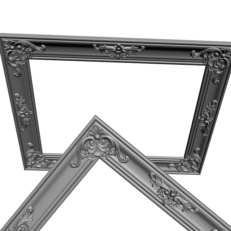 картинка Рамка под картину D14-036 3D-STL.COM