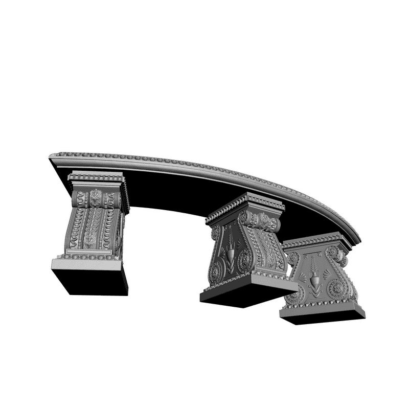картинка Скамейка M7-007 3D-STL.COM