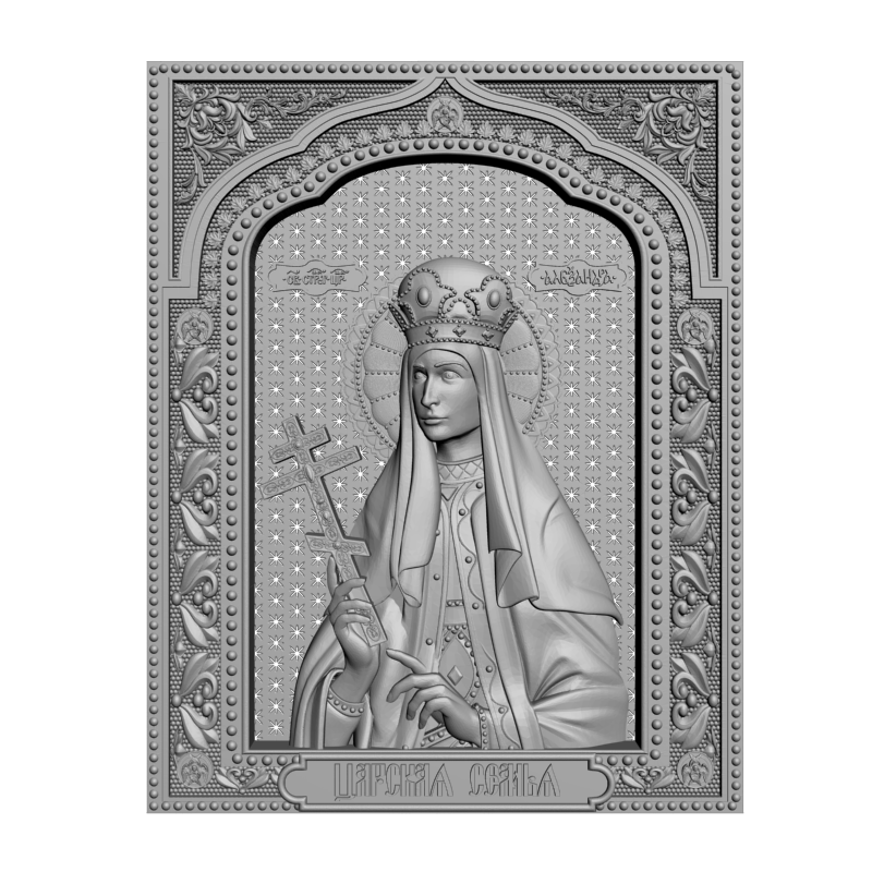 картинка Царевна Татьяна V3-390 3D-STL.COM