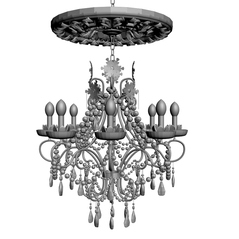 картинка Люстра H6-126 3D-STL.COM