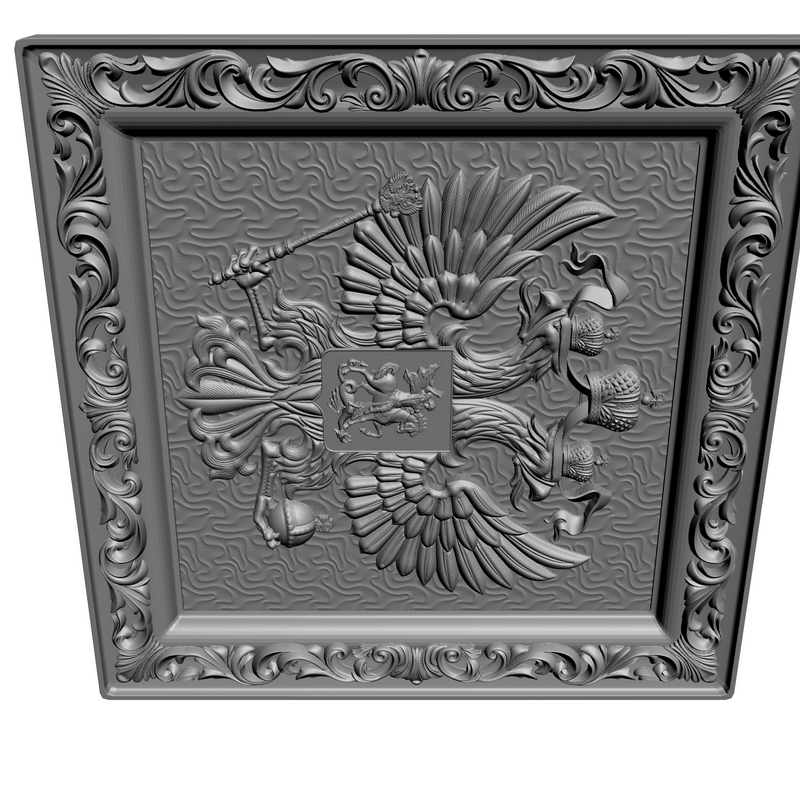 картинка Герб России RG1-011 3D-STL.COM