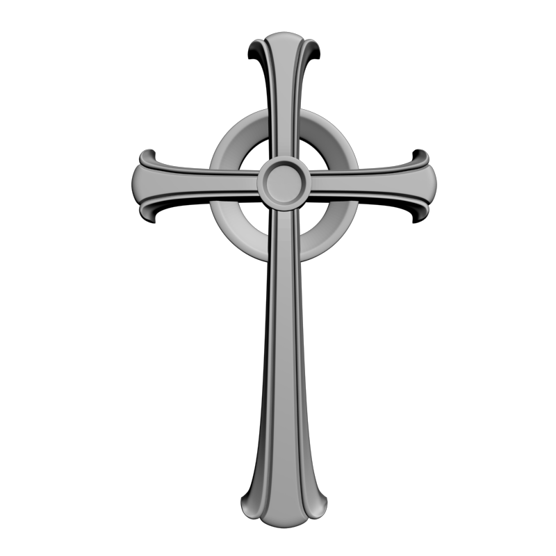 картинка Крест V5-024 3D-STL.COM
