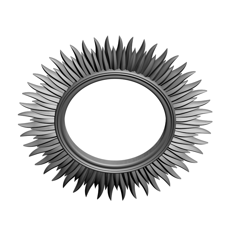 картинка Рама резная D14-547 3D-STL.COM