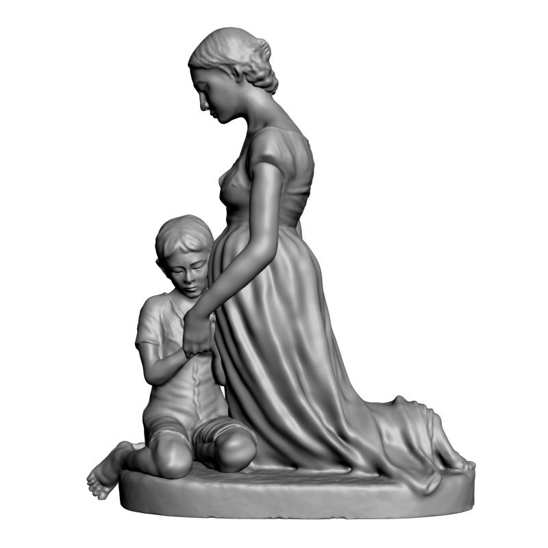 картинка Мать и ребенок L3-240 3D-STL.COM
