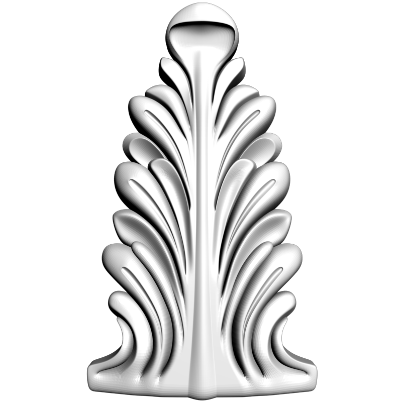 картинка Накладка резная D10-282 3D-STL.COM