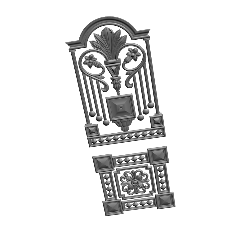 картинка Накладка на двери H3-114 3D-STL.COM