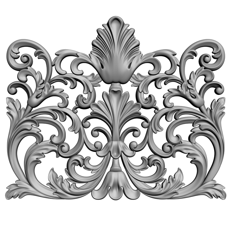 картинка Накладка декоративная D10-371 3D-STL.COM
