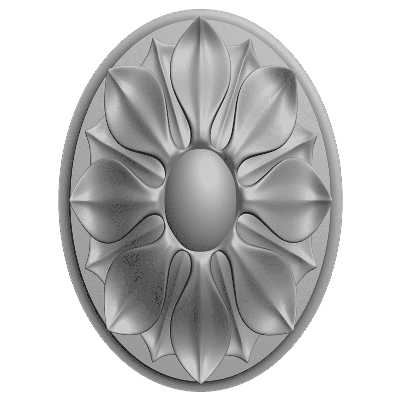 картинка Розетка резная D16-111 3D-STL.COM
