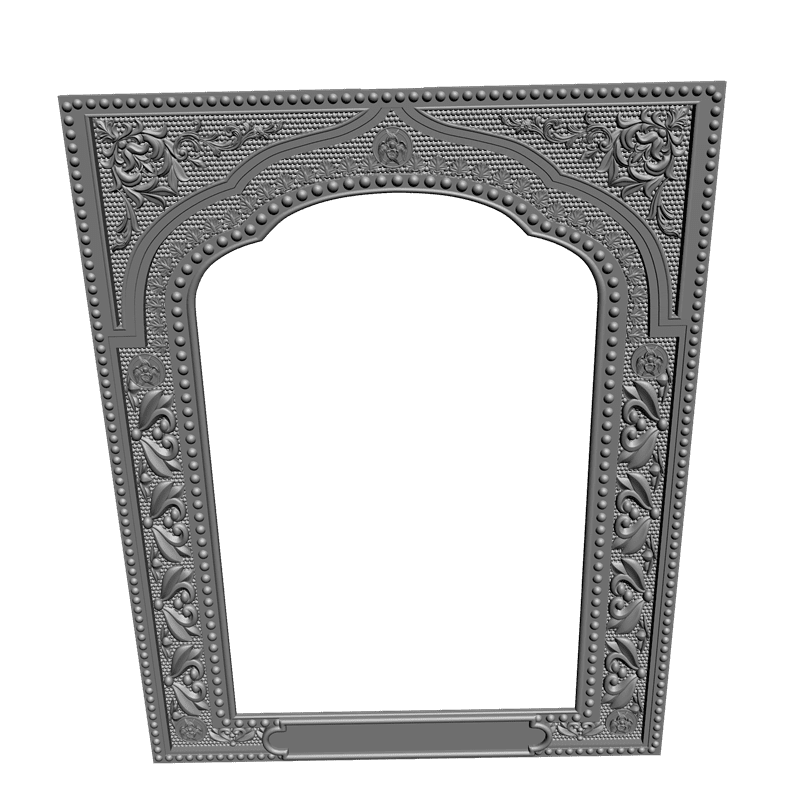 картинка Рамка резная D14-259 3D-STL.COM