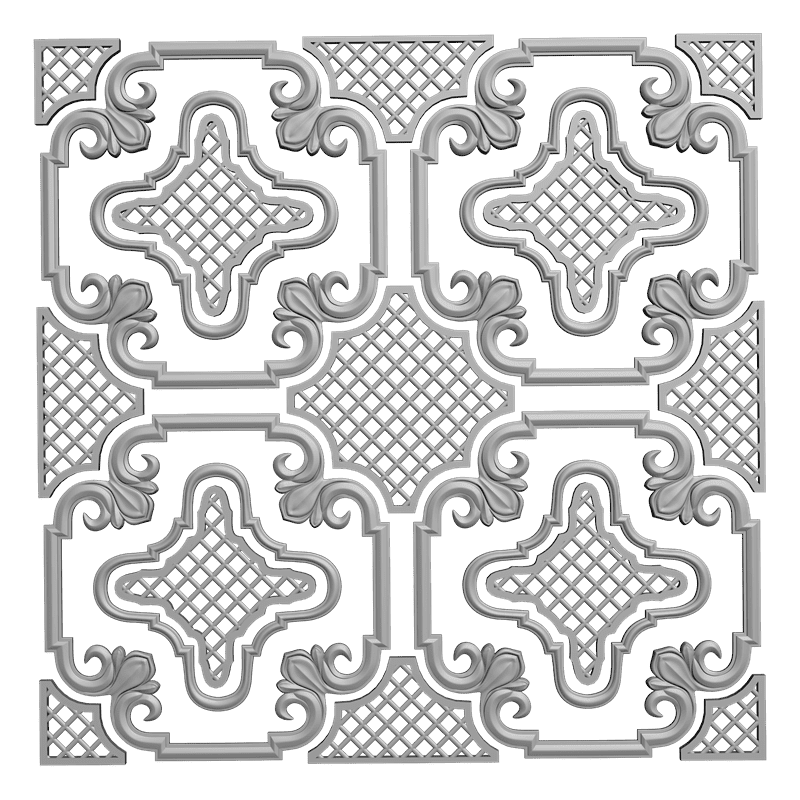 картинка Панель резная D11-102 3D-STL.COM