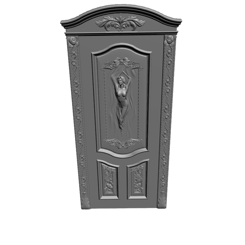 картинка Дверь резная H3-020 3D-STL.COM