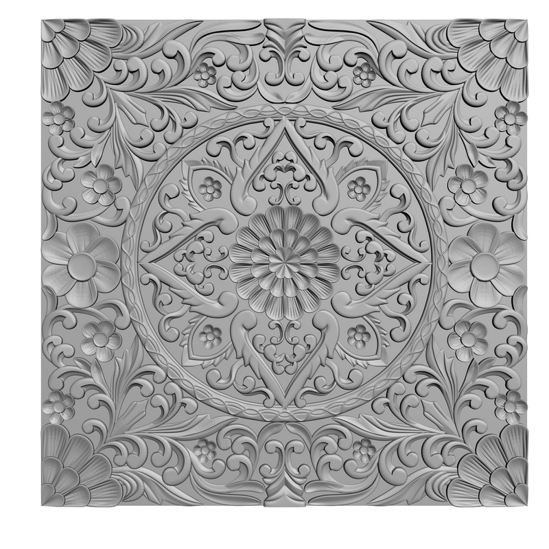 картинка Панель резная D11-007 3D-STL.COM