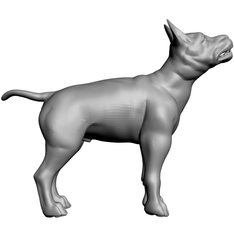 картинка Собака F1-191 3D-STL.COM