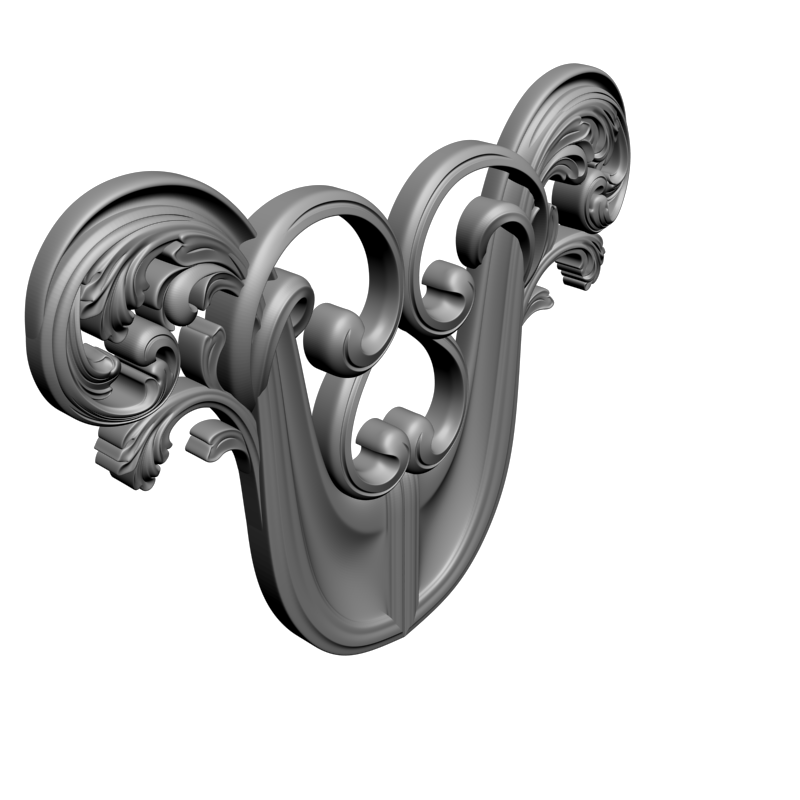 картинка Накладка декоративная D10-364 3D-STL.COM