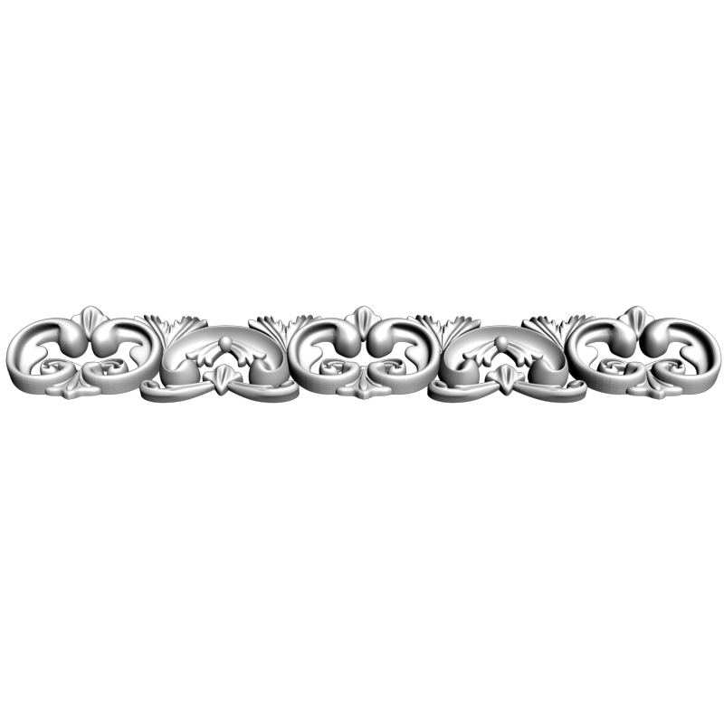 картинка Накладка резная D10-284 3D-STL.COM