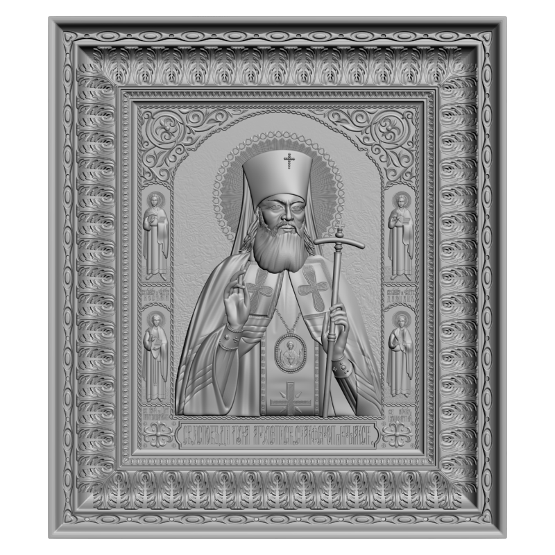 картинка Святой Лука Симферопольский V3-395 3D-STL.COM