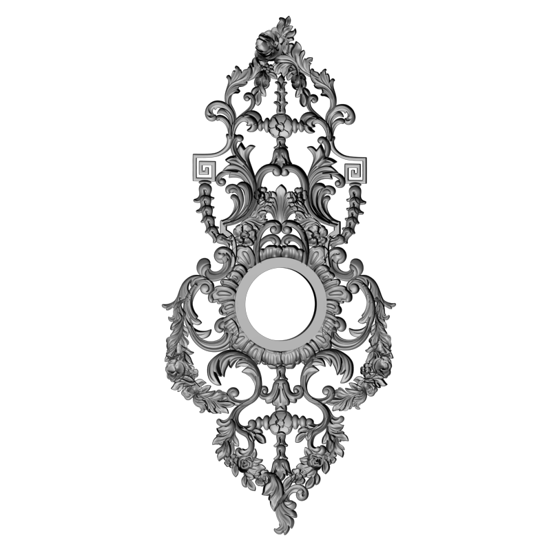 картинка Часы настенные P3-193 3D-STL.COM