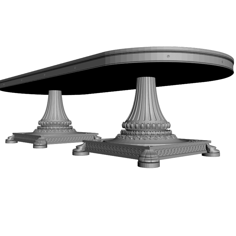 картинка Овальный стол M8-058 3D-STL.COM