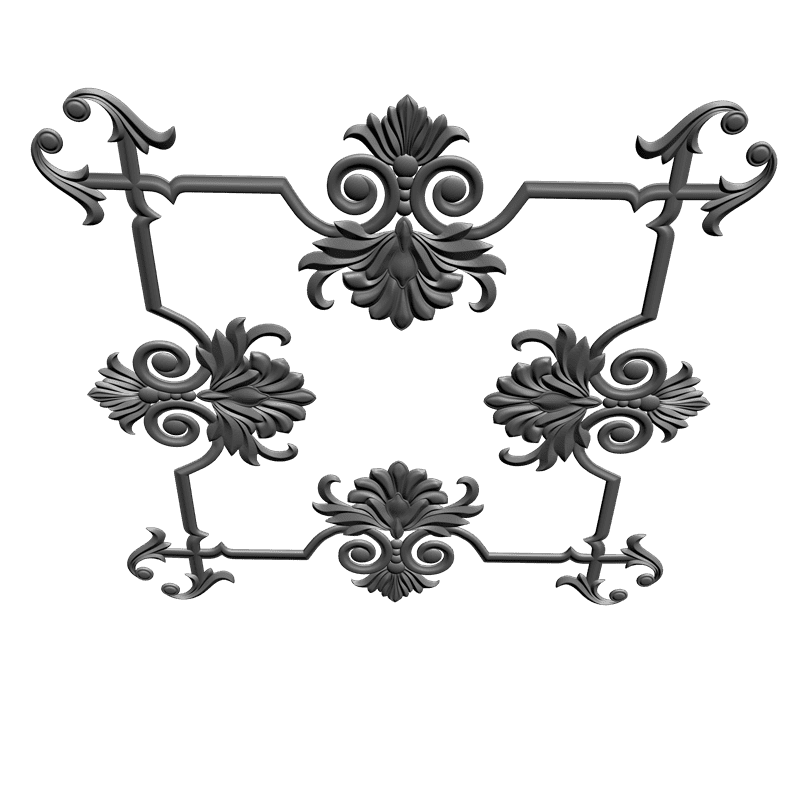 картинка Панель резная D11-083 3D-STL.COM