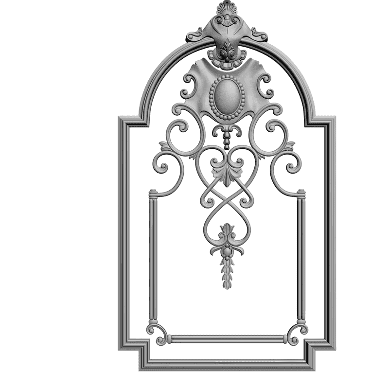 картинка Панель резная D11-004 3D-STL.COM