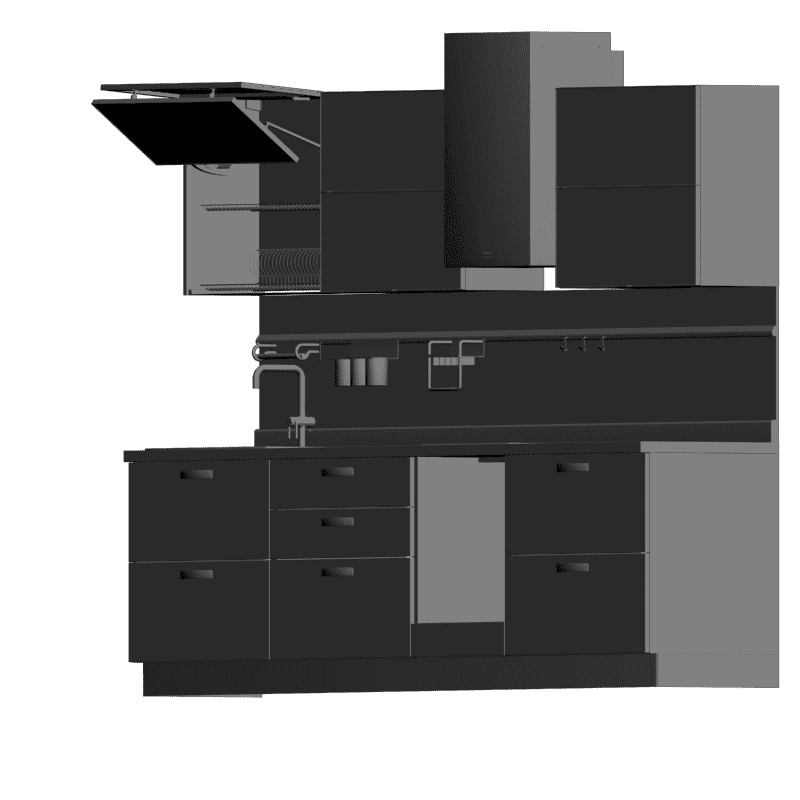 картинка Кухня M5-024 3D-STL.COM