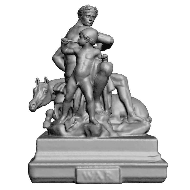 картинка Отец и сын L3-266 3D-STL.COM