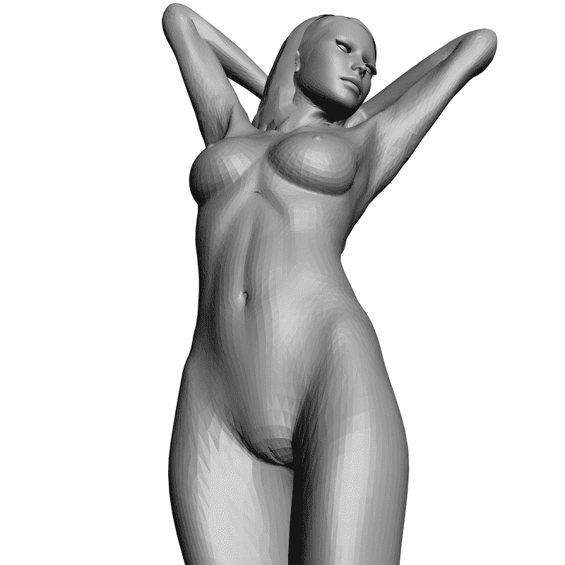 картинка Девушка L3-009 3D-STL.COM