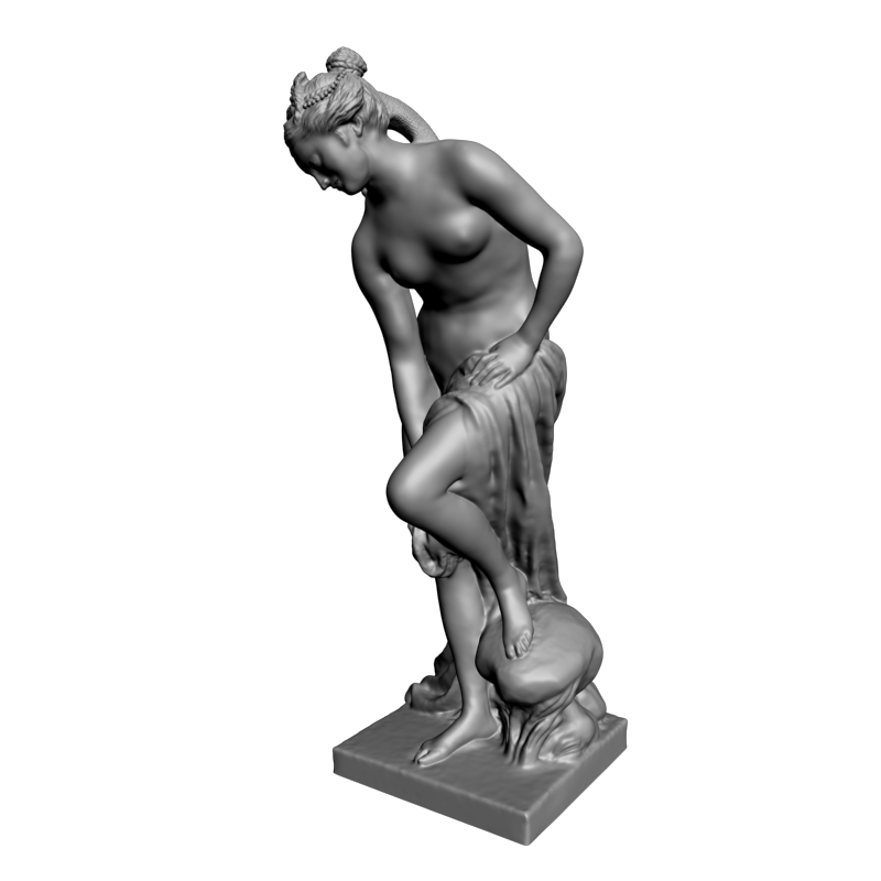 картинка Голая девушка L3-207 3D-STL.COM