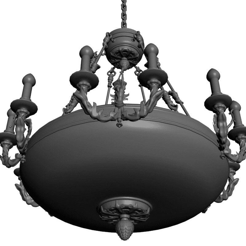 картинка Люстра H6-024 3D-STL.COM