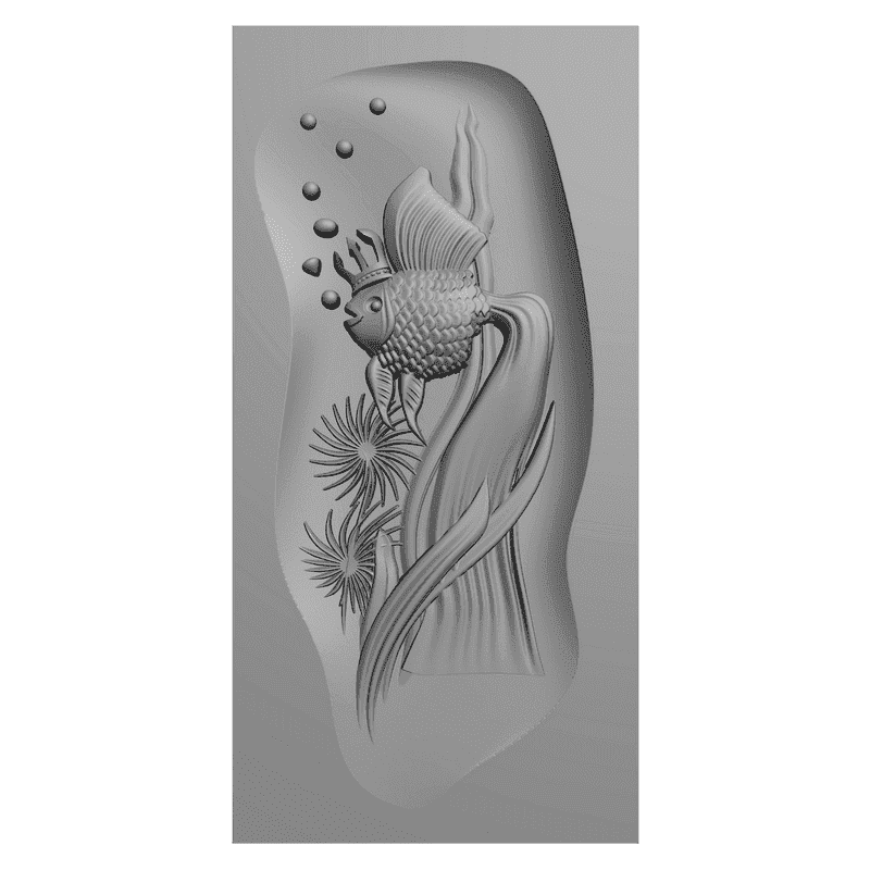 картинка Рыбка F5-007 3D-STL.COM