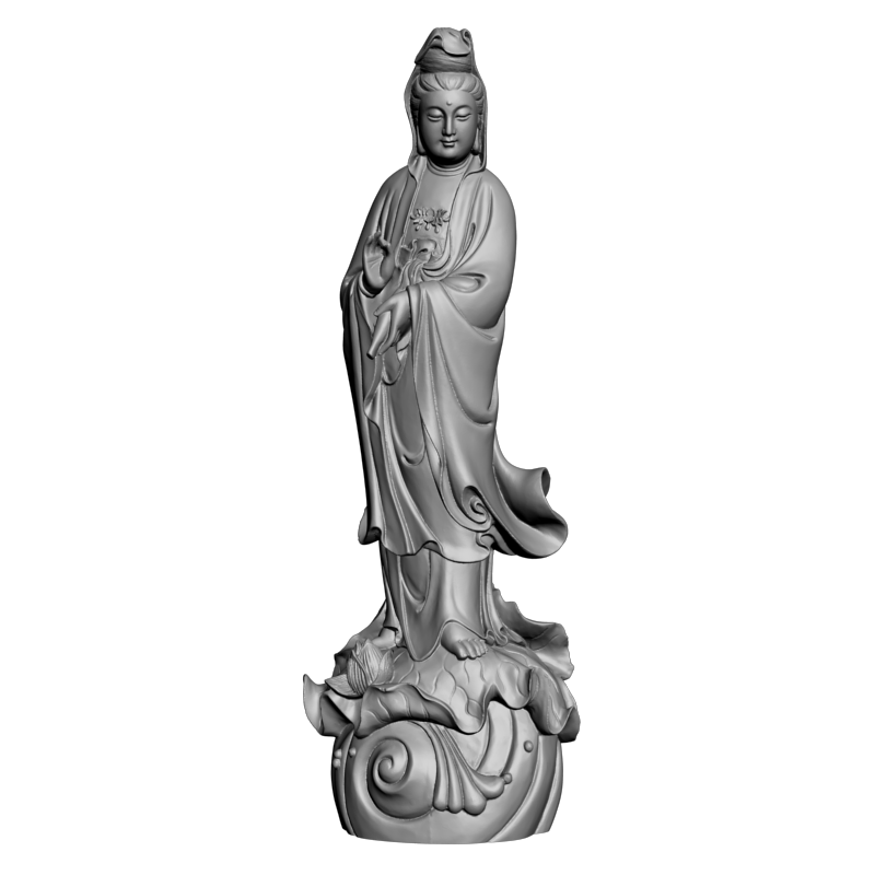 картинка Авалокитешвара Будда-Стоя V9-075 3D-STL.COM