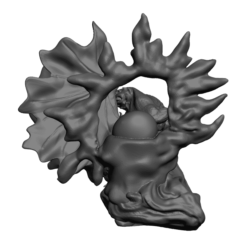 картинка Дракон PI1-072 3D-STL.COM