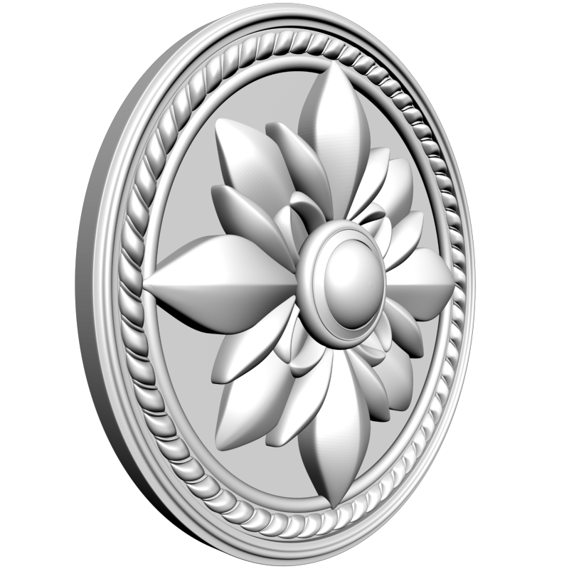 картинка Розетка резная D16-325 3D-STL.COM