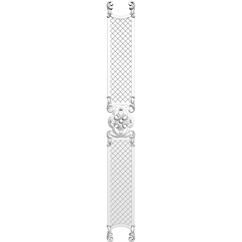 картинка Накладка резная D10-307 3D-STL.COM