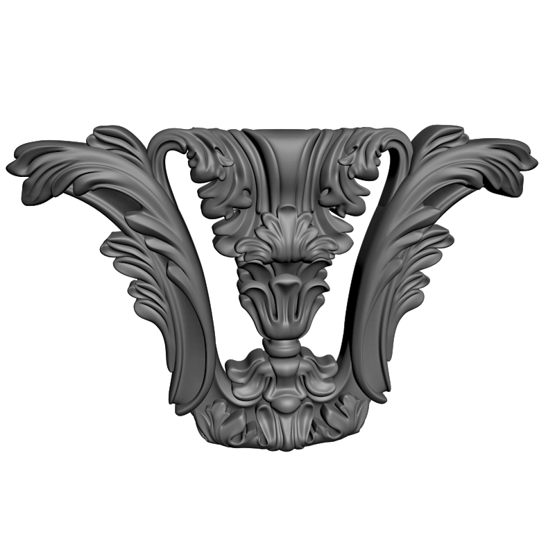 картинка Накладка декоративная рамная D10-402 3D-STL.COM