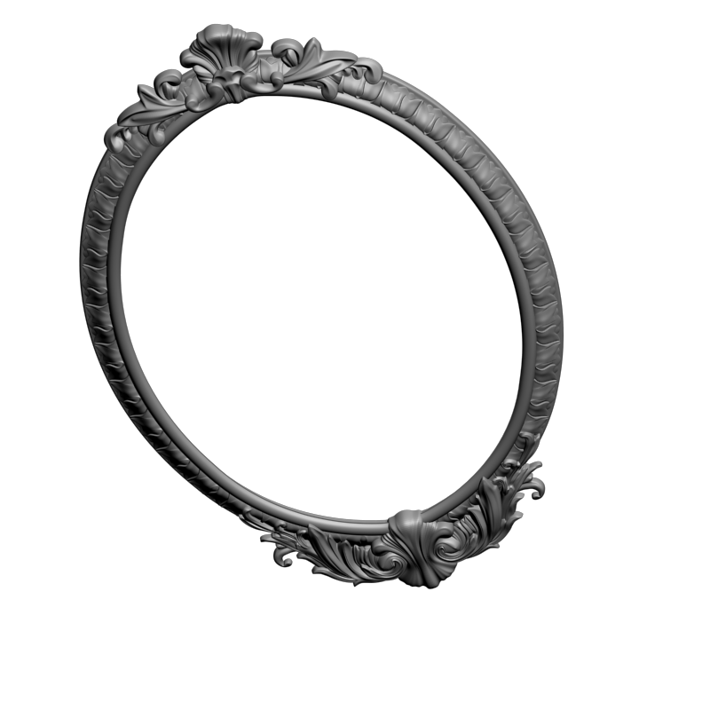 картинка Рама резная D14-542 3D-STL.COM