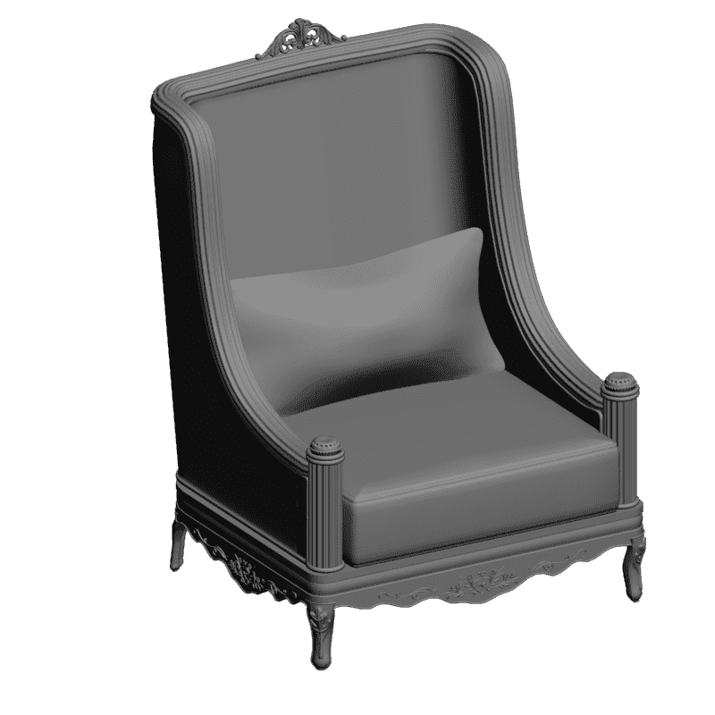 картинка Кресло M3-051 3D-STL.COM