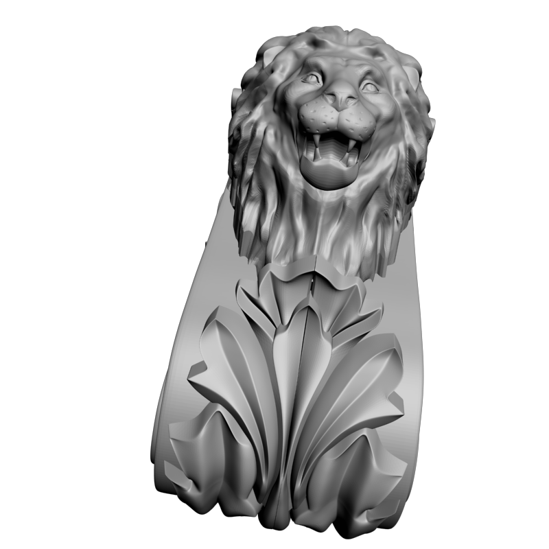картинка Кронштейн резной D9-214 3D-STL.COM