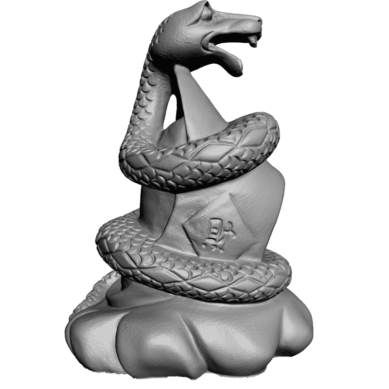 картинка Китайский гороскоп P1-025 3D-STL.COM