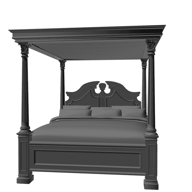 картинка Кровать с крышей M4-113 3D-STL.COM